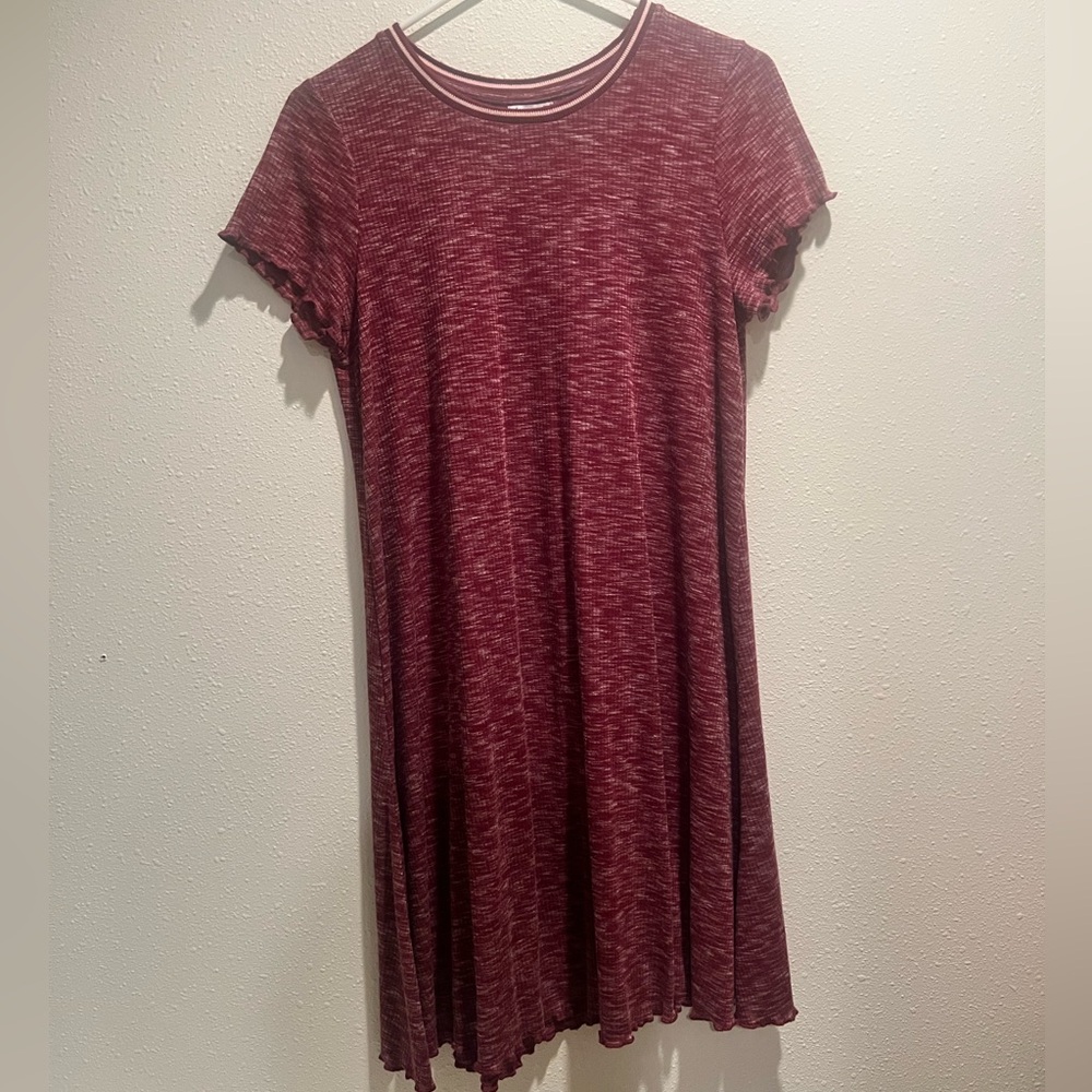 Love, fire red dress